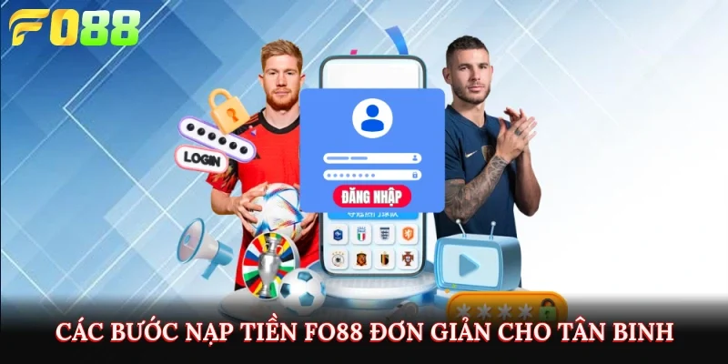 Các bước nạp tiền Fo88 đơn giản cho tân binh
