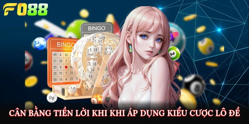 Cân bằng tiền lời khi khi áp dụng kiểu cược lô đề 