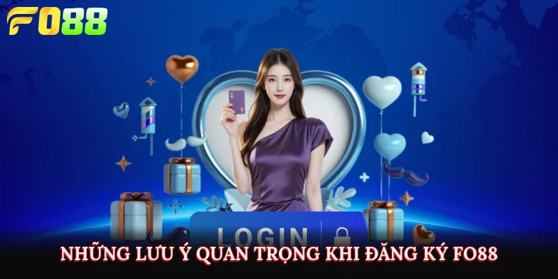 Những lưu ý quan trọng khi đăng ký Fo88