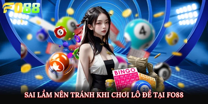 Sai lầm nên tránh khi chơi lô đề tại FO88