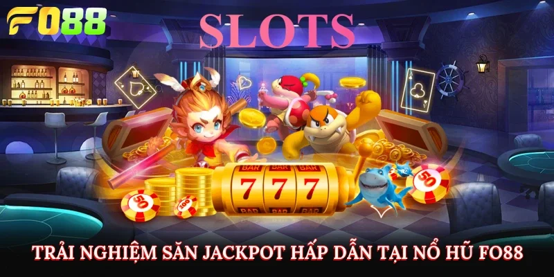 Trải nghiệm săn Jackpot hấp dẫn tại nổ hũ Fo88